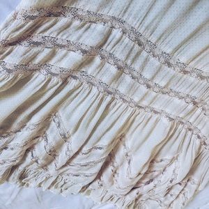 Free People Voile and Lace trapeze dress slip